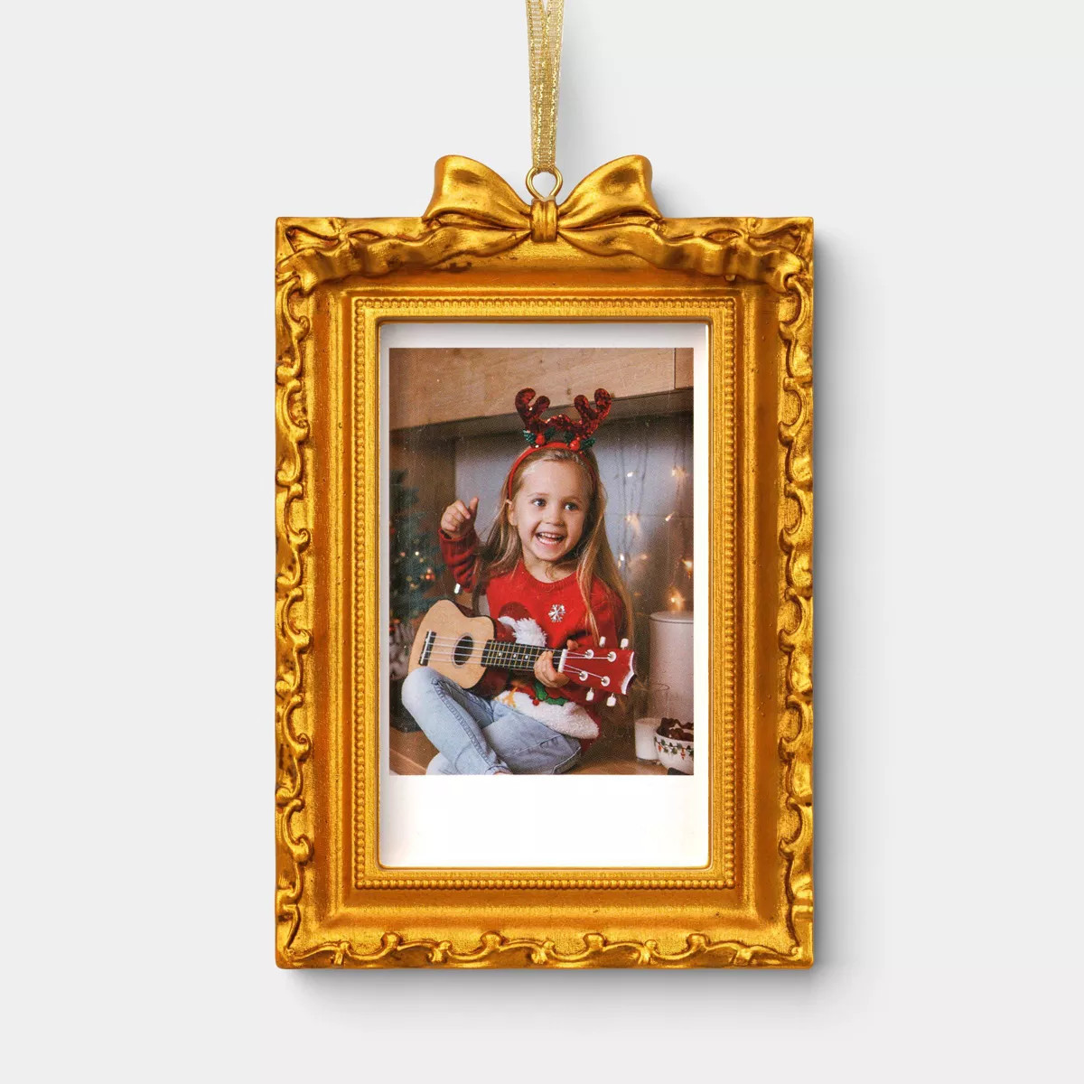 Instax Mini Instant Film Photo Frame Ornament - Wondershop™ Ornate Rectangle Bow | Target