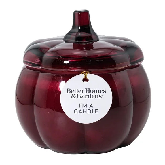 Better Homes & Gardens Sandalwood Harvest Scented 3-Wick 30 oz Pumpkin Jar Candle | Walmart (US)