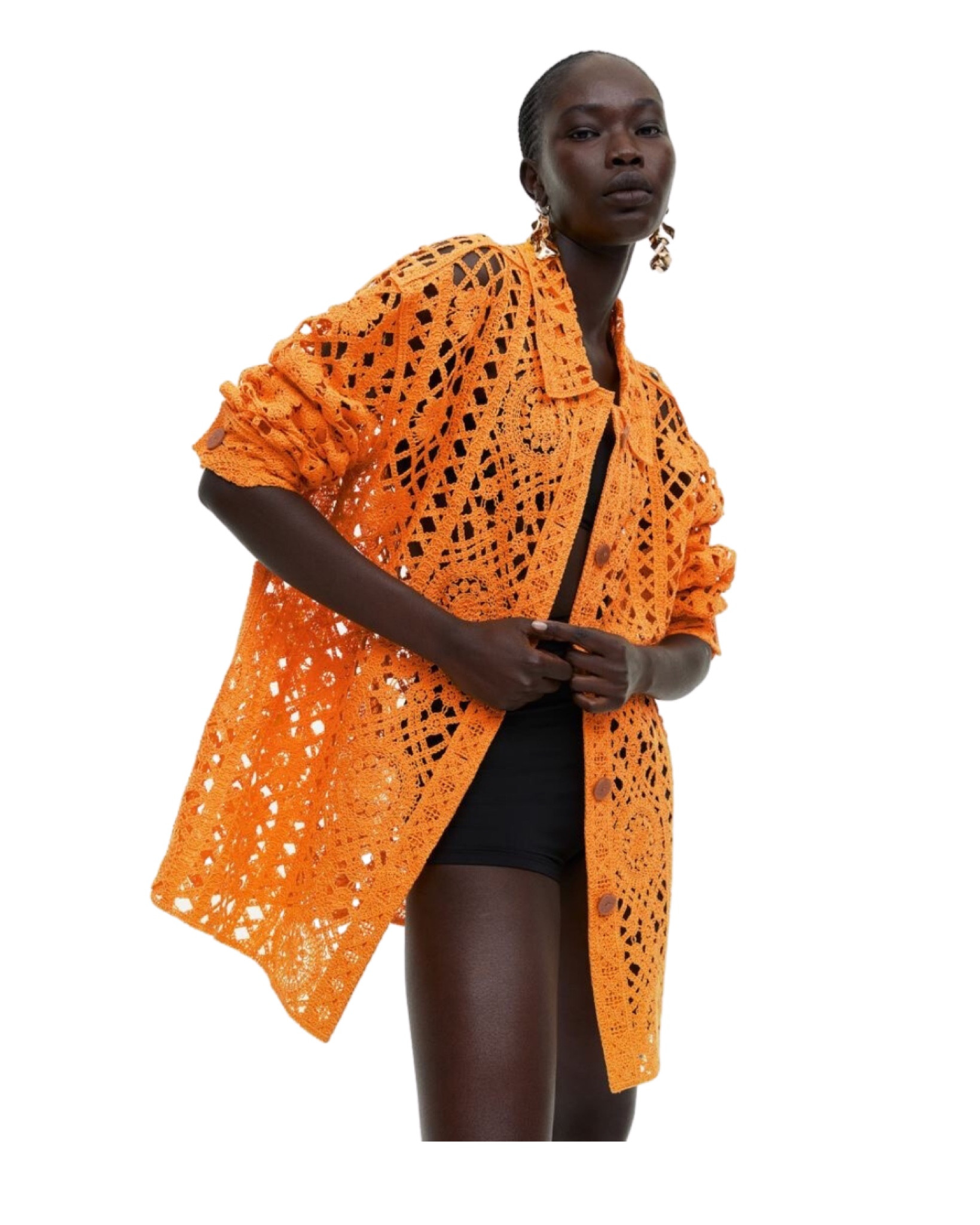 H&M New Arrivals, Crochet Shirt 
15% Off today!! 
#LTKFind
#LTKsalealert
#LTKSeasonal

#LTKsalealert #LTKFind #LTKSeasonal