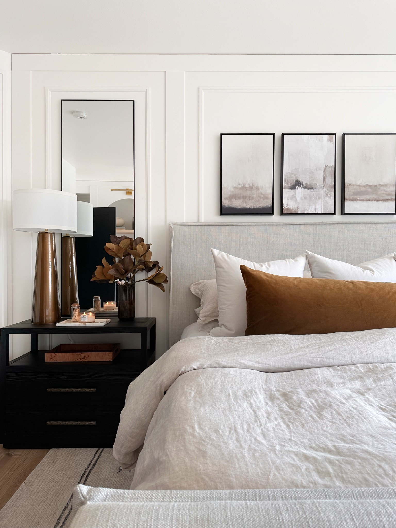 I love layering linen and velvet in our Primary Suite for a luxurious and high end feel at affordable prices  

#LTKstyletip #LTKhome #LTKfamily