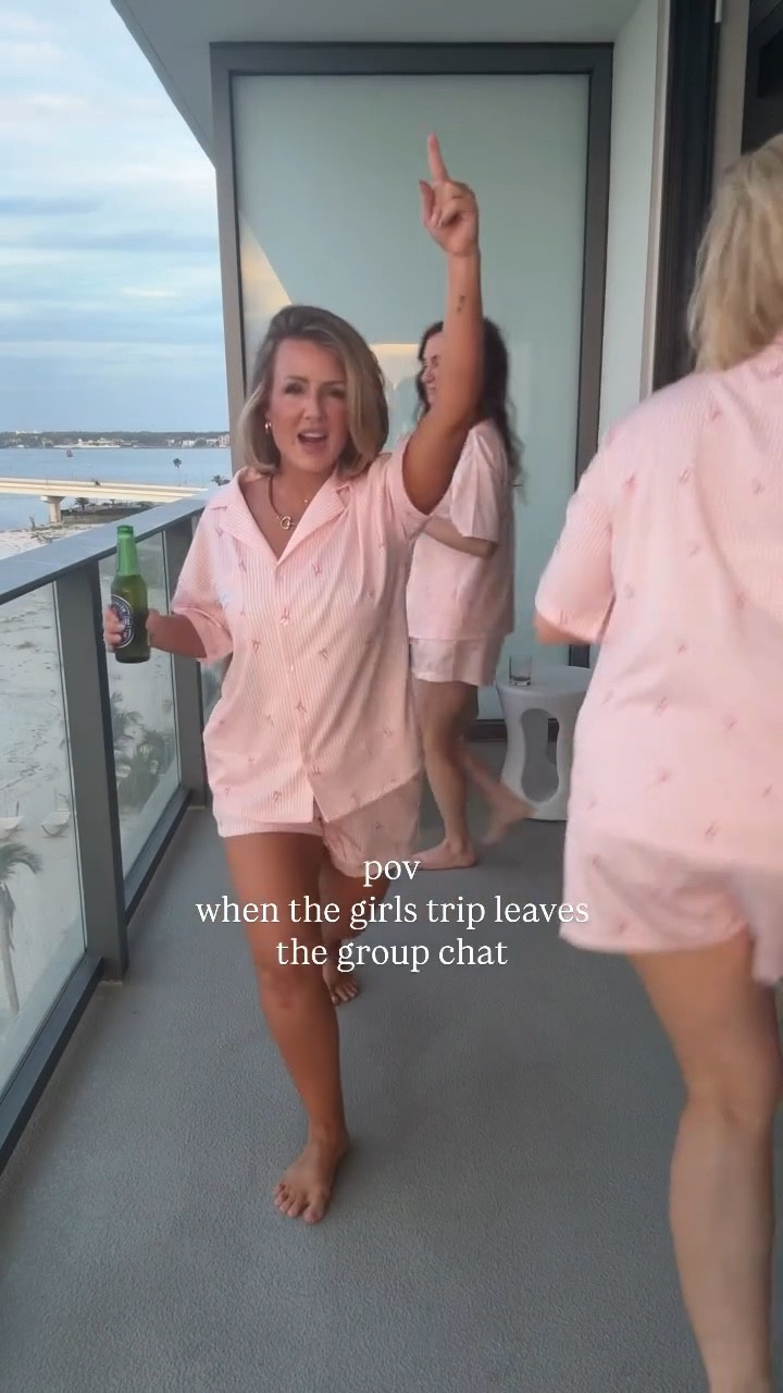 These matching pajamas with bows absolutely MADE ours girls trip in Florida!

#LTKTravel #LTKmomlife #LTKootd