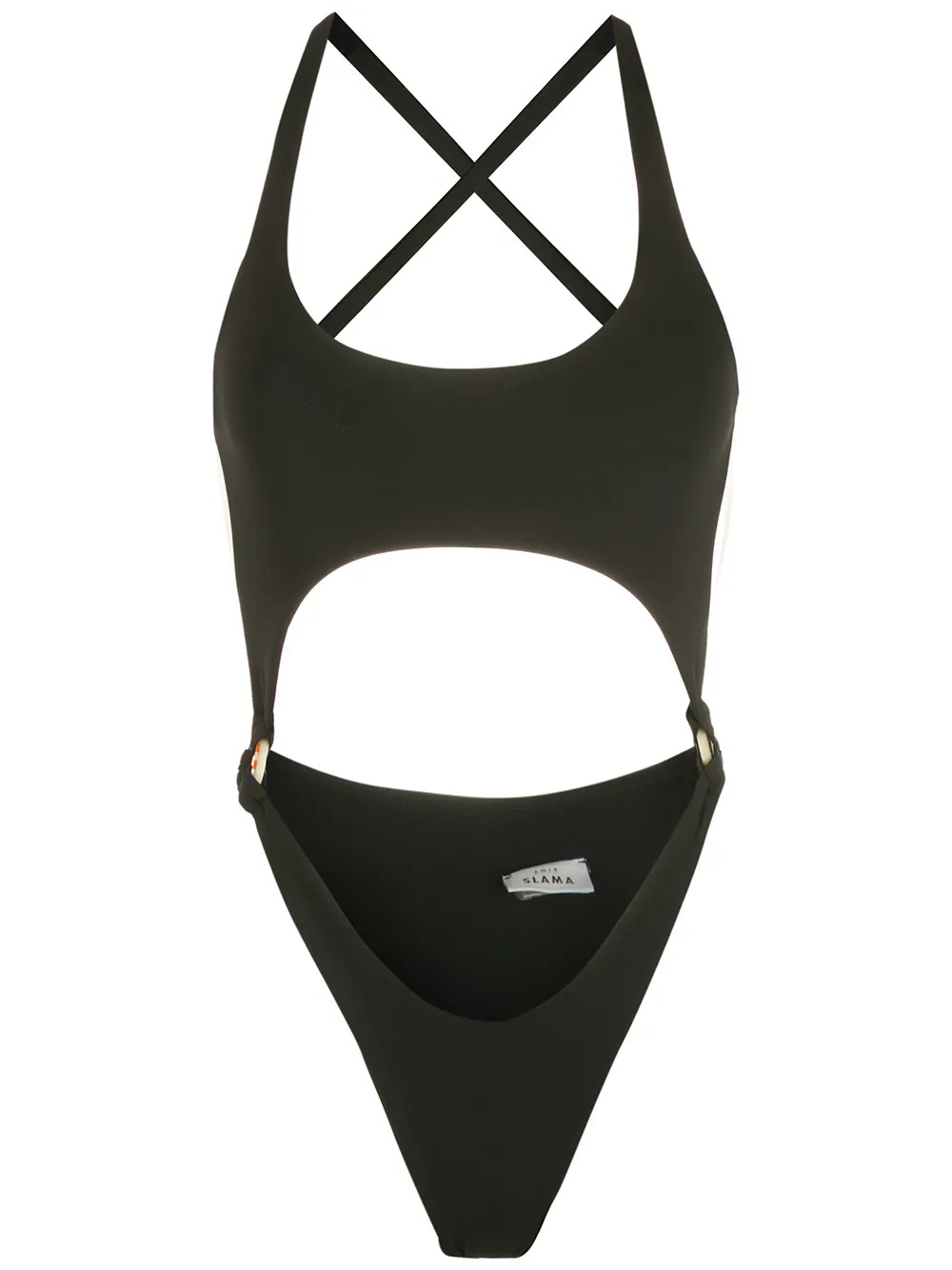 Amir Slama high-leg Swimsuit - Farfetch | Farfetch Global
