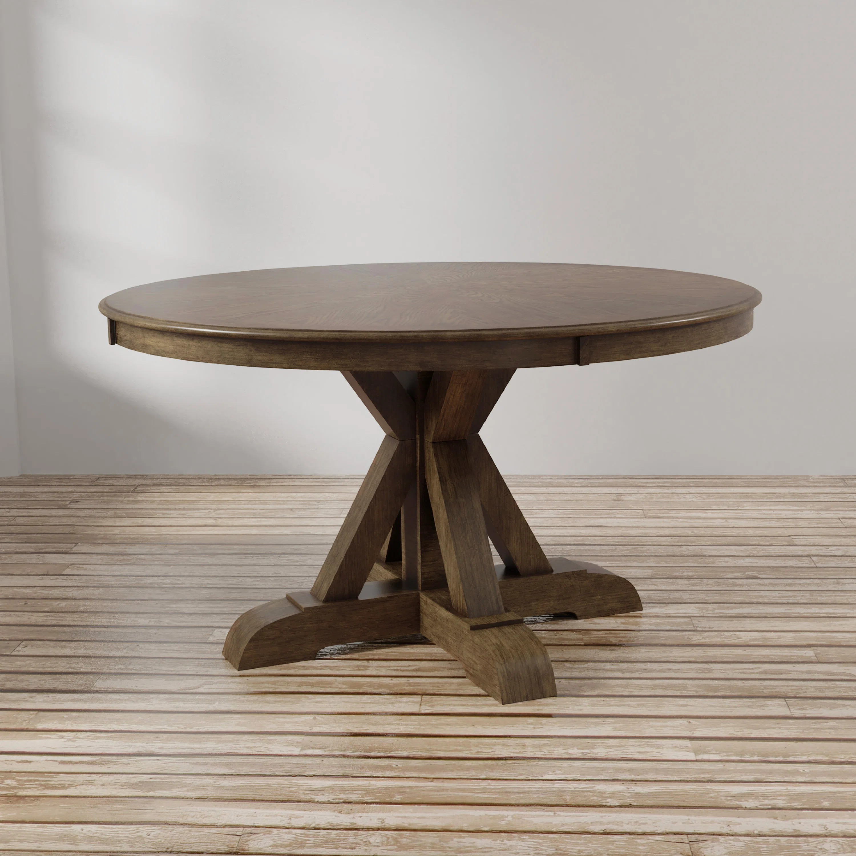 Joyce Round Solid Wood Base Dining Table | Wayfair North America
