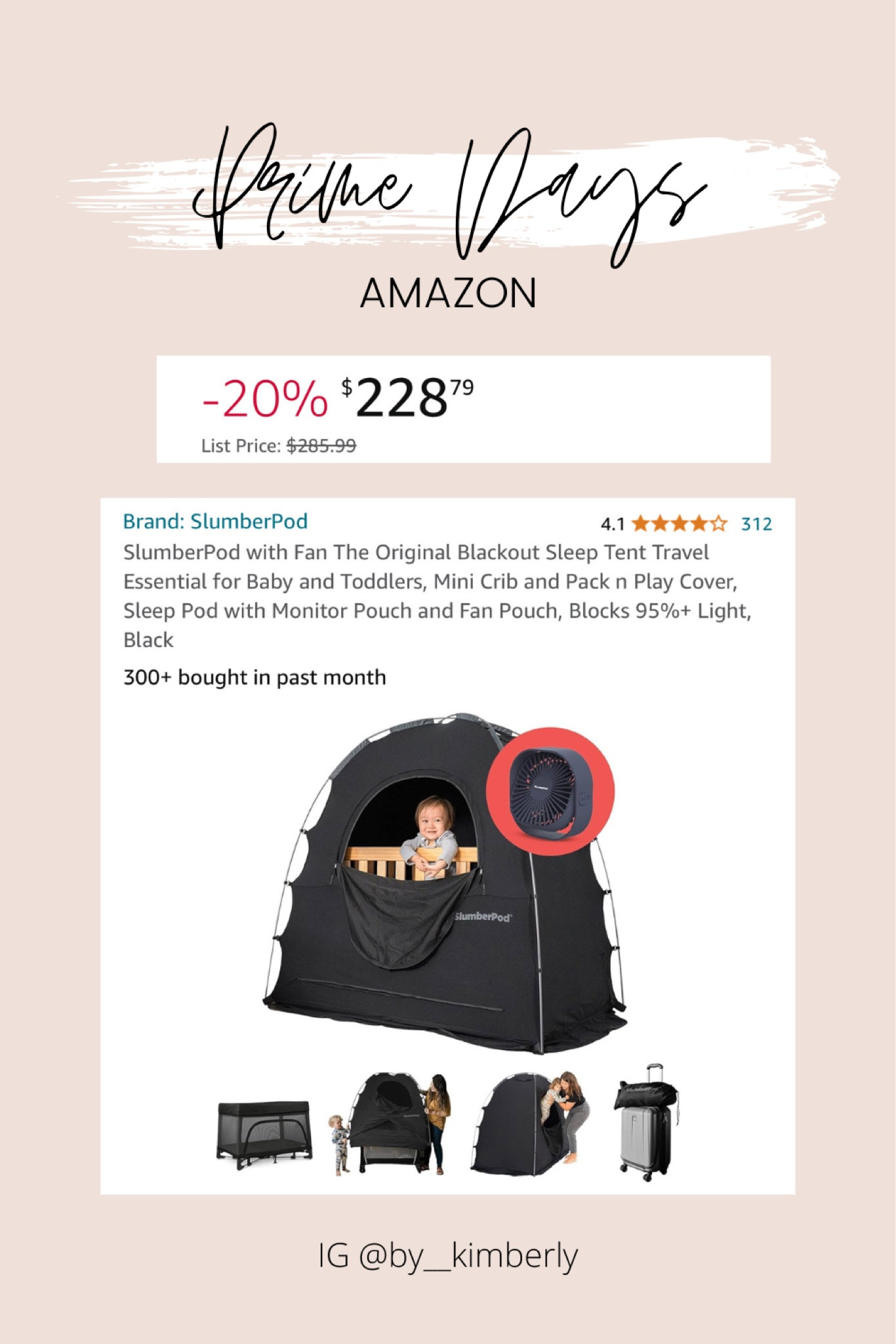 AMAZON PRIME DAY - SlumberPod Sale Alert!!! 

#LTKsalealert #LTKfamily #LTKbaby