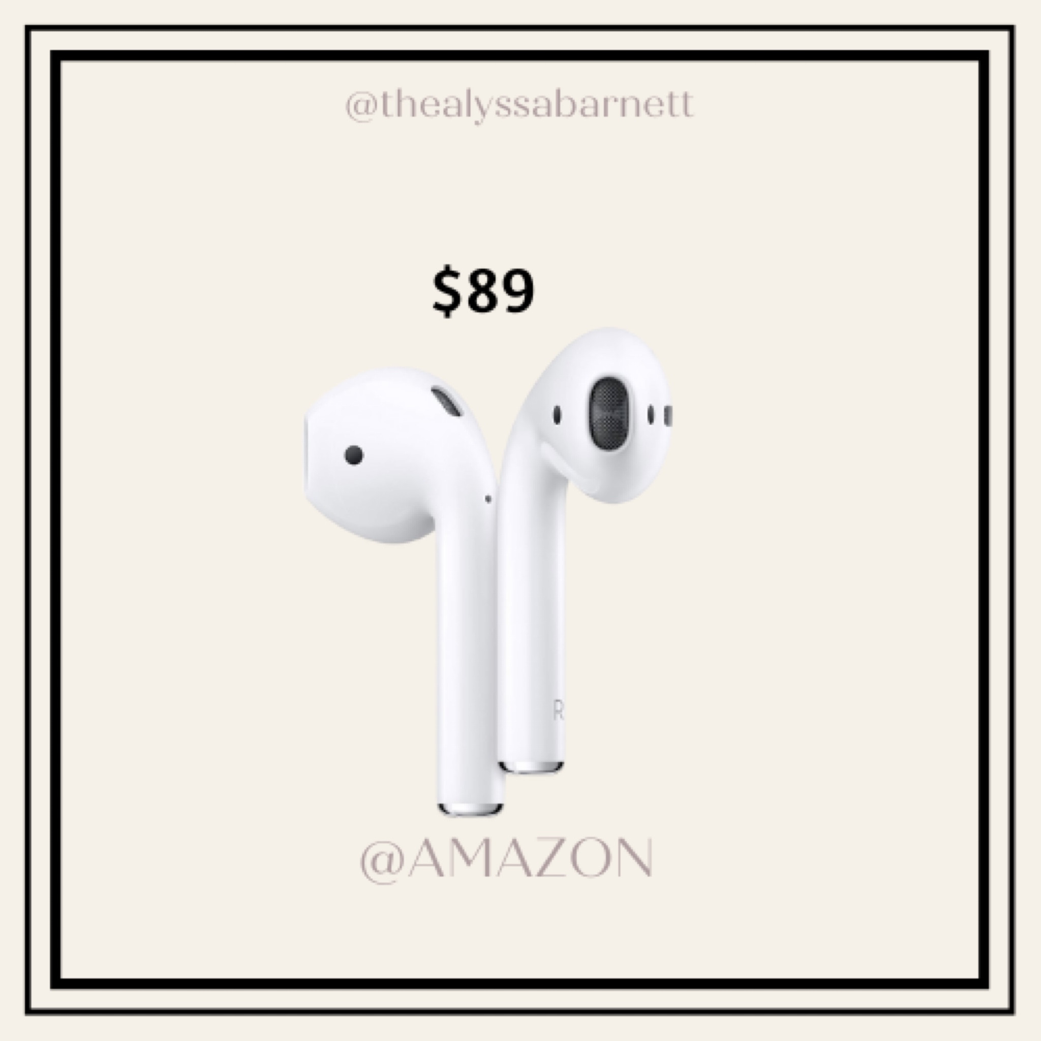 Apple AirPods - honestly these are great for a teen that you want to start out on AirPods but don’t want to get the latest for! #trust! #airpods #greatbuy #amazon #amazonprime 

#LTKunder100 #LTKsalealert