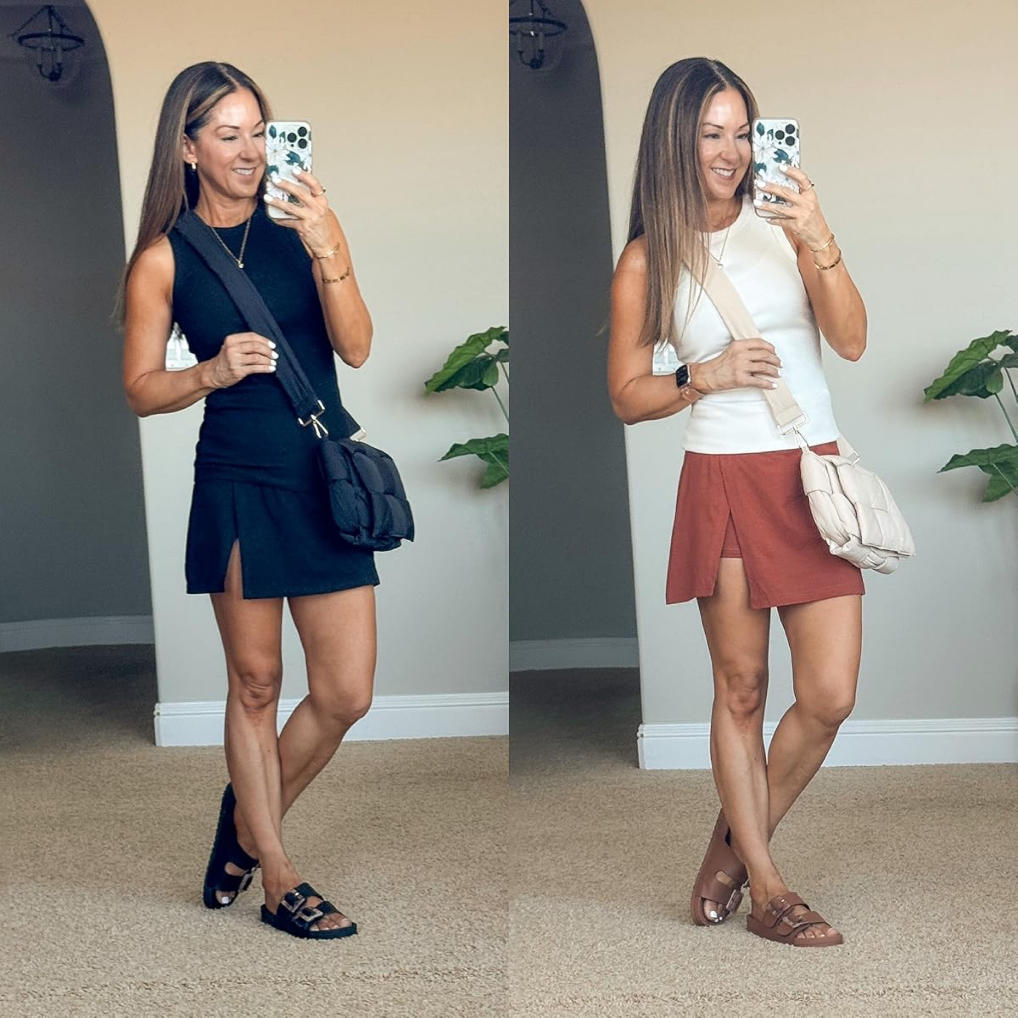Athleisure Outfit Inspo 

I am wearing size S runs TTS but size up if in between sizes. Wearing S tank top in apricot and black. 

Activewear  athleisure outfit  tennis skirt  everyday outfit  casual outfit inspo  sandals  slides  Amazon fashion  Everyday Holly

#LTKfitness #LTKover40 #LTKstyletip