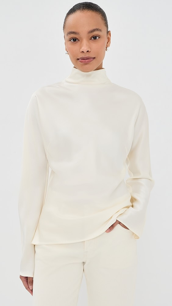 Satin Waisted Top | Shopbop