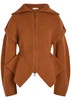 Valiant sculpted wool-blend cardigan | Harvey Nichols