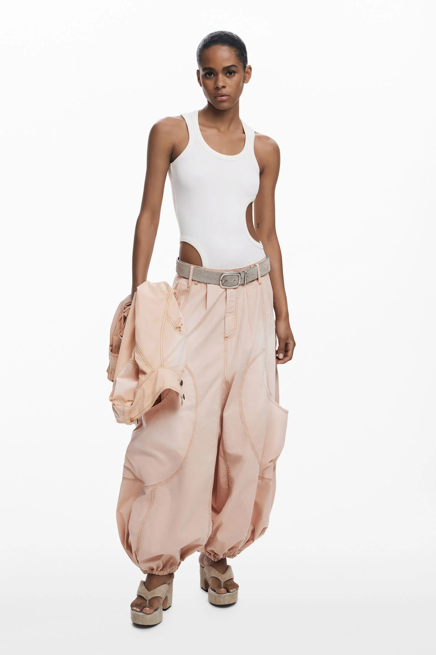 Fluid cargo pants | Desigual USA,CA