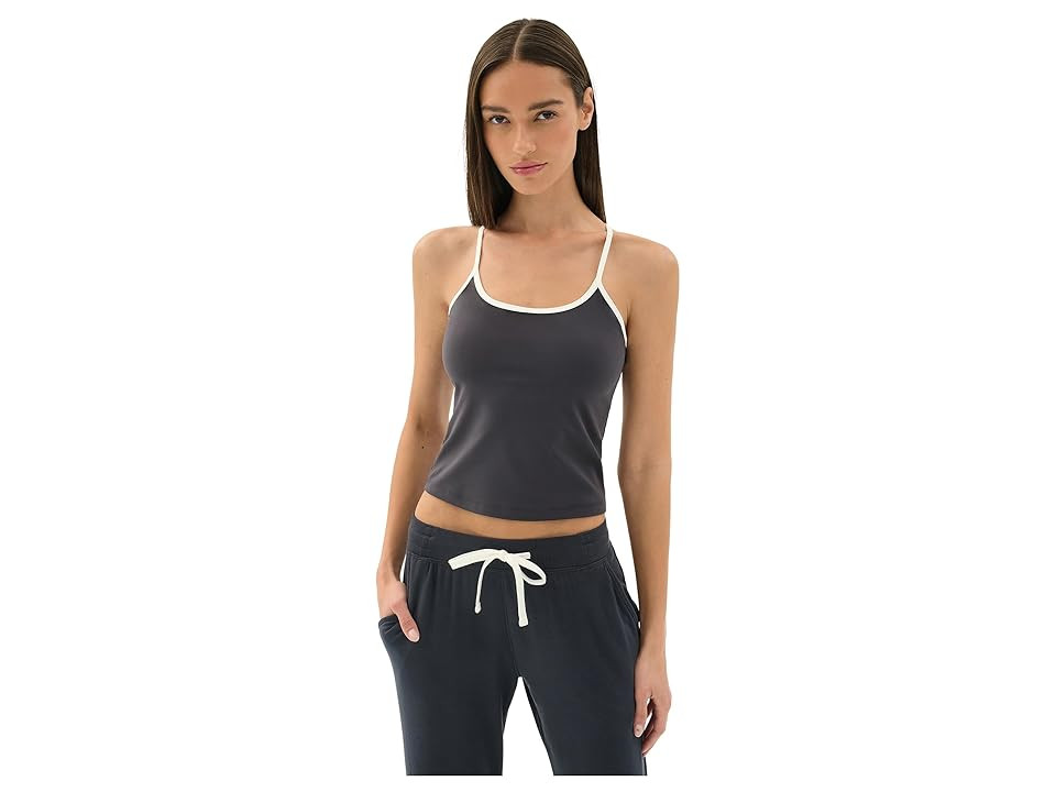 Splits59 Airweight Tank Top Women's Clothing Graphite/White : XS, Nylon/Spandex | Zappos