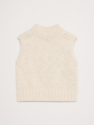 Wool Sweater VestWool Sweater Vest$220.00Image of 5 stars, 5 are filled, 3 Ratings 3 RatingsColor... | Banana Republic (US)