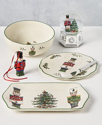 Spode Christmas Tree Nutcracker Dinnerware Collection & Reviews - Fine China - Macy's | Macys (US)