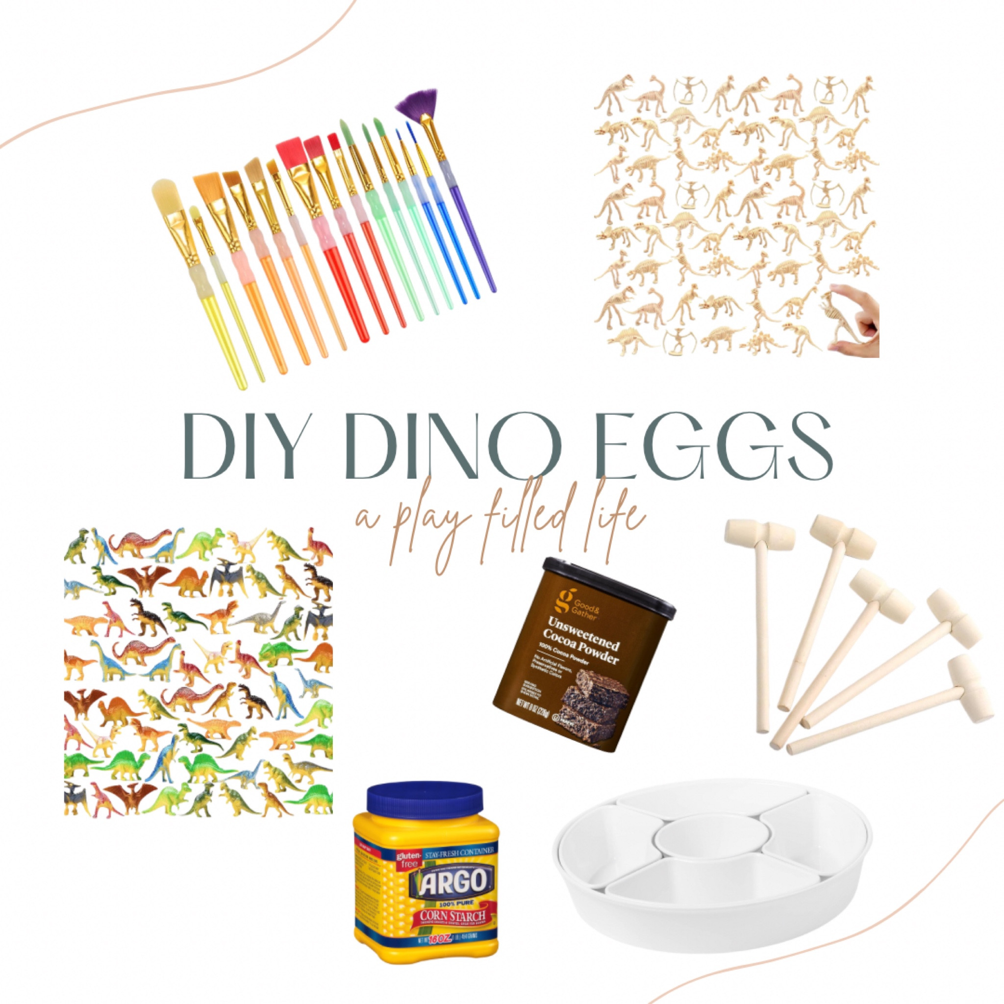 Here’s everything you need to make our dig Dino eggs! Directions on instagram! @aplayfilledlife

#LTKkids #LTKfindsunder50 #LTKhome