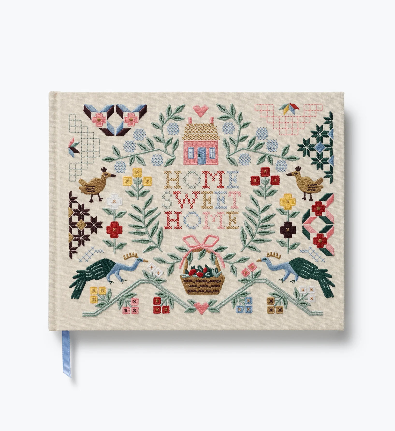 Embroidered Guest Book - Home Sweet Home | Rifle Paper Co.