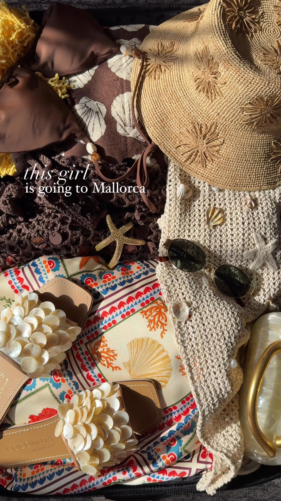 Mallorca packing list- coastal glam + a good mix of neutrals and colors. European summer, Spain trip 

#LTKSwim #LTKSummerEdit #LTKTravel