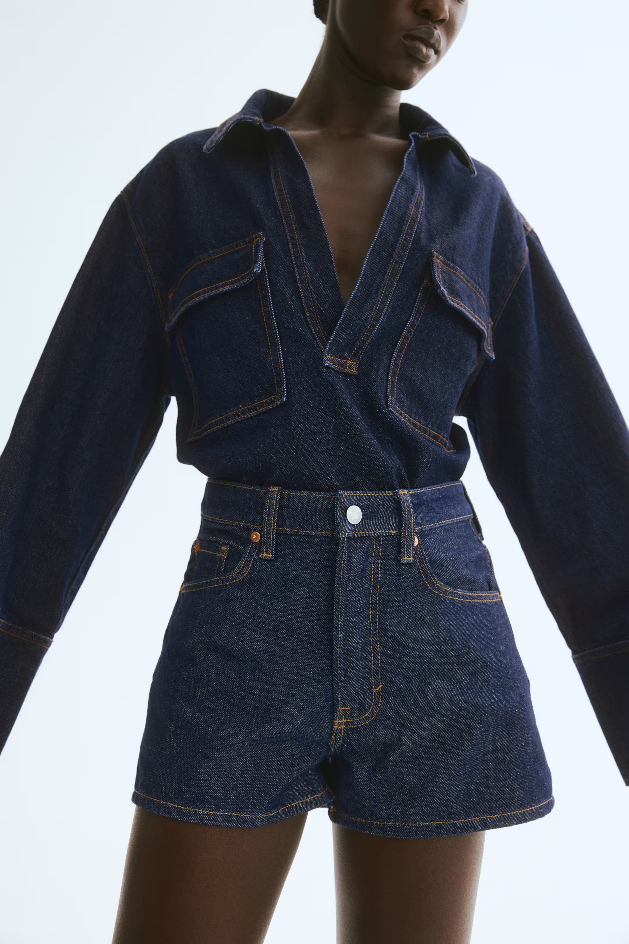 Vaquero corto High | H&M (FR, IT, ES, PT, BE)