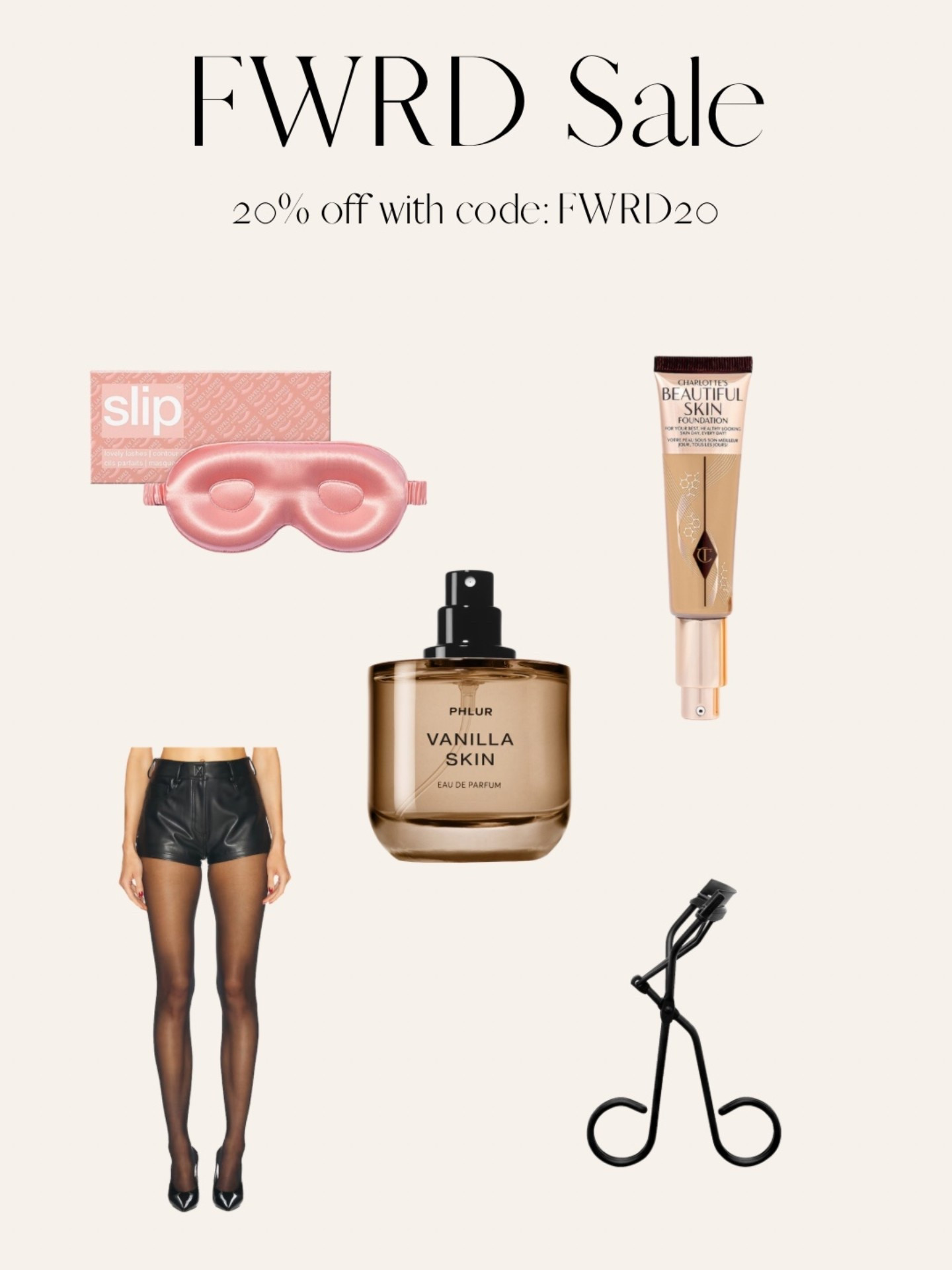 Favorites on sale at FWRD
20% off with code: FWRD20

Beauty, makeup, fragrance, perfume, faux leather shorts, eye mask

#LTKBeauty #LTKSaleAlert #LTKselfcare