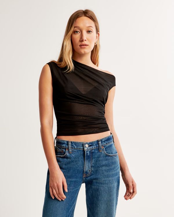 The A&F Paloma Mesh Top | Abercrombie & Fitch (US)