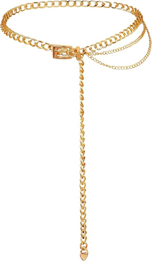 Sacina Gold Belt Chain | Amazon (US)