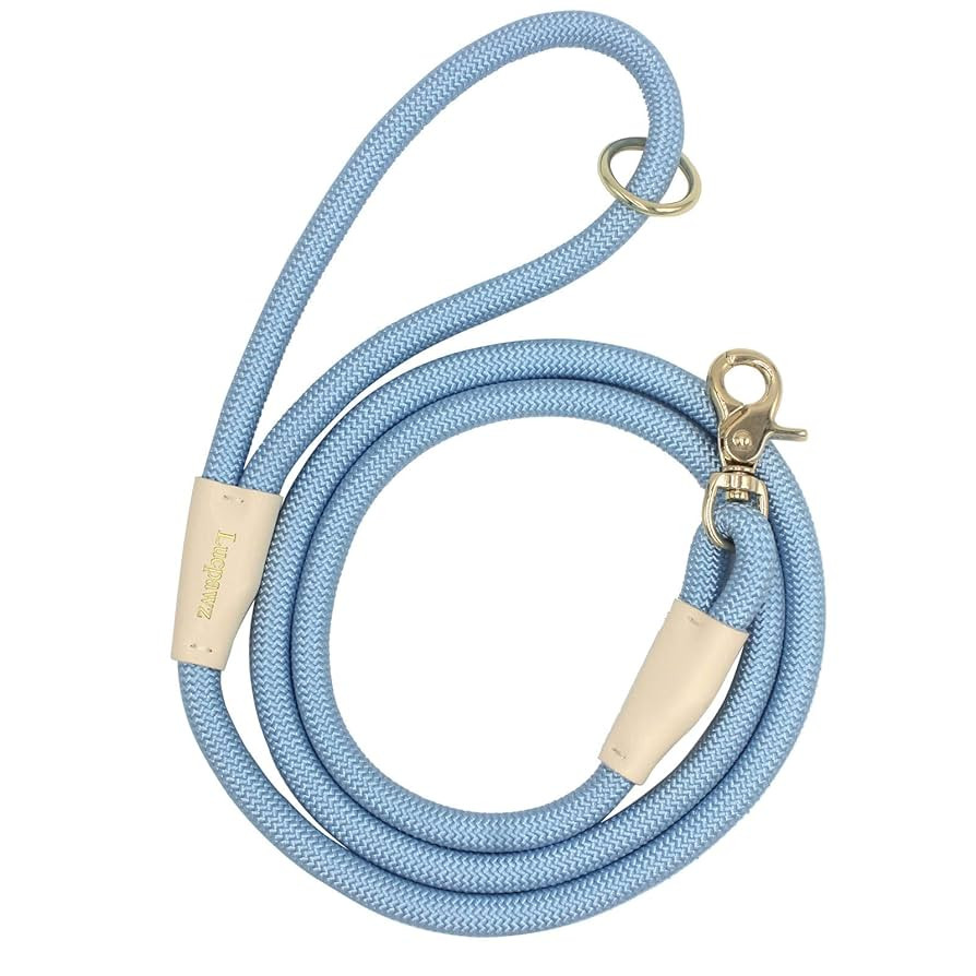 Lobster Snap Pet Leash 5FT, Special Strong Nylon Rope Dog Leash, Solid Color Rope Dog Lead for Al... | Amazon (US)