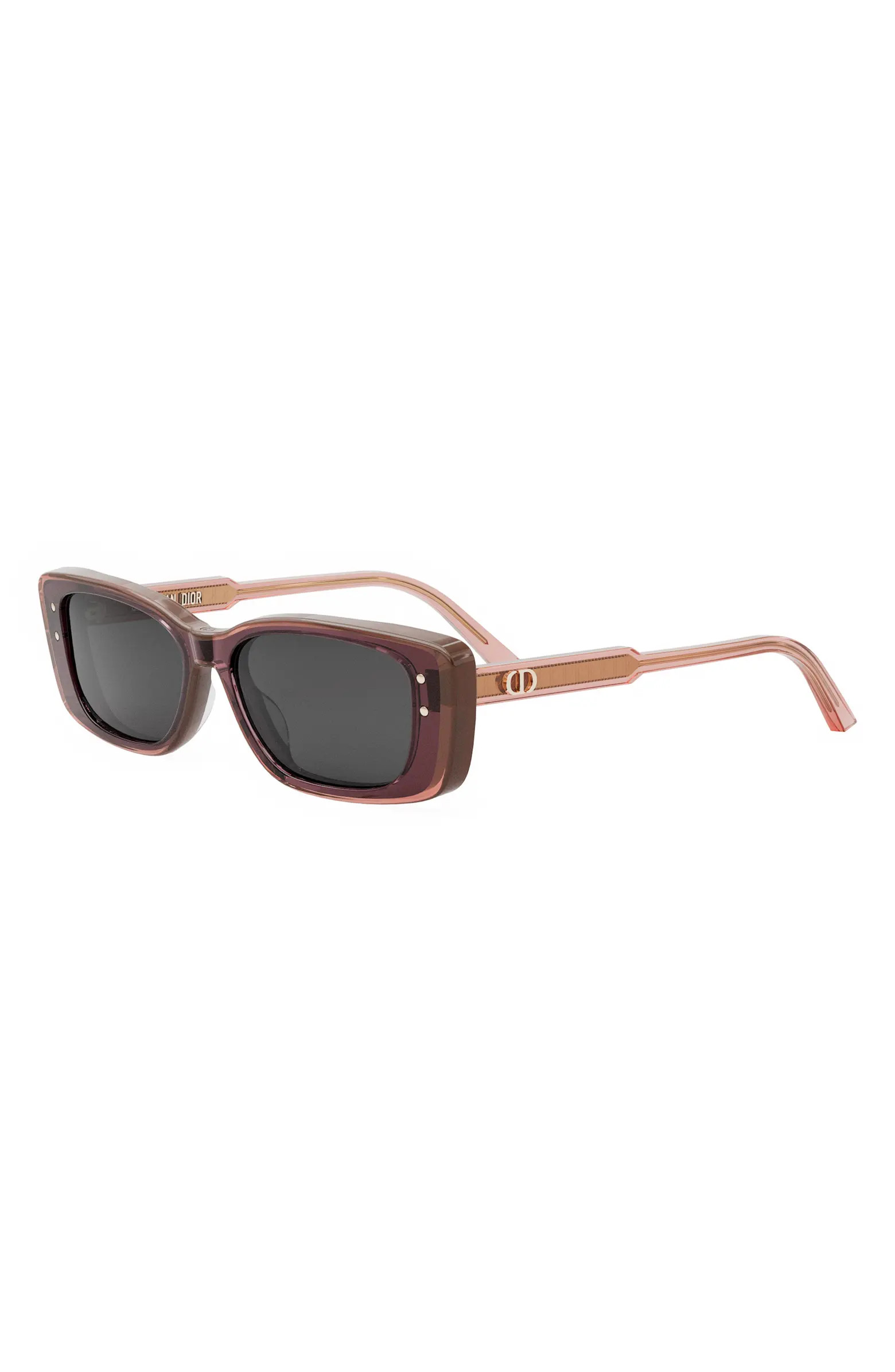 ‘DiorHighlight S2I 53mm Rectangular Sunglasses | Nordstrom Rack