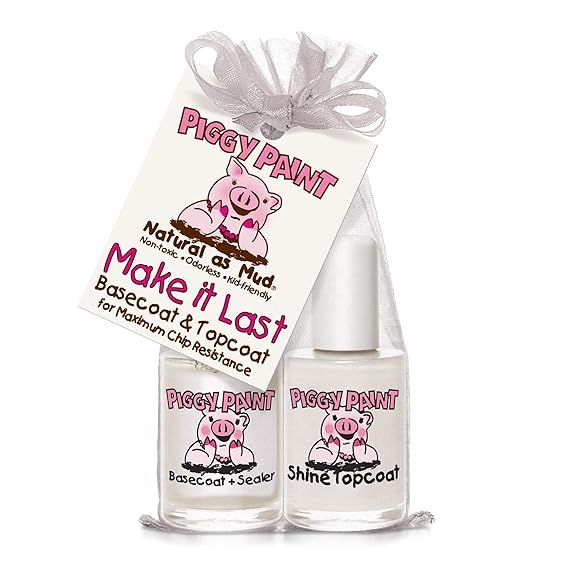 Piggy Paint 100% Non-toxic Girls Nail Polish - Safe, Chemical Free Low Odor for Kids, Gift Set, M... | Amazon (US)