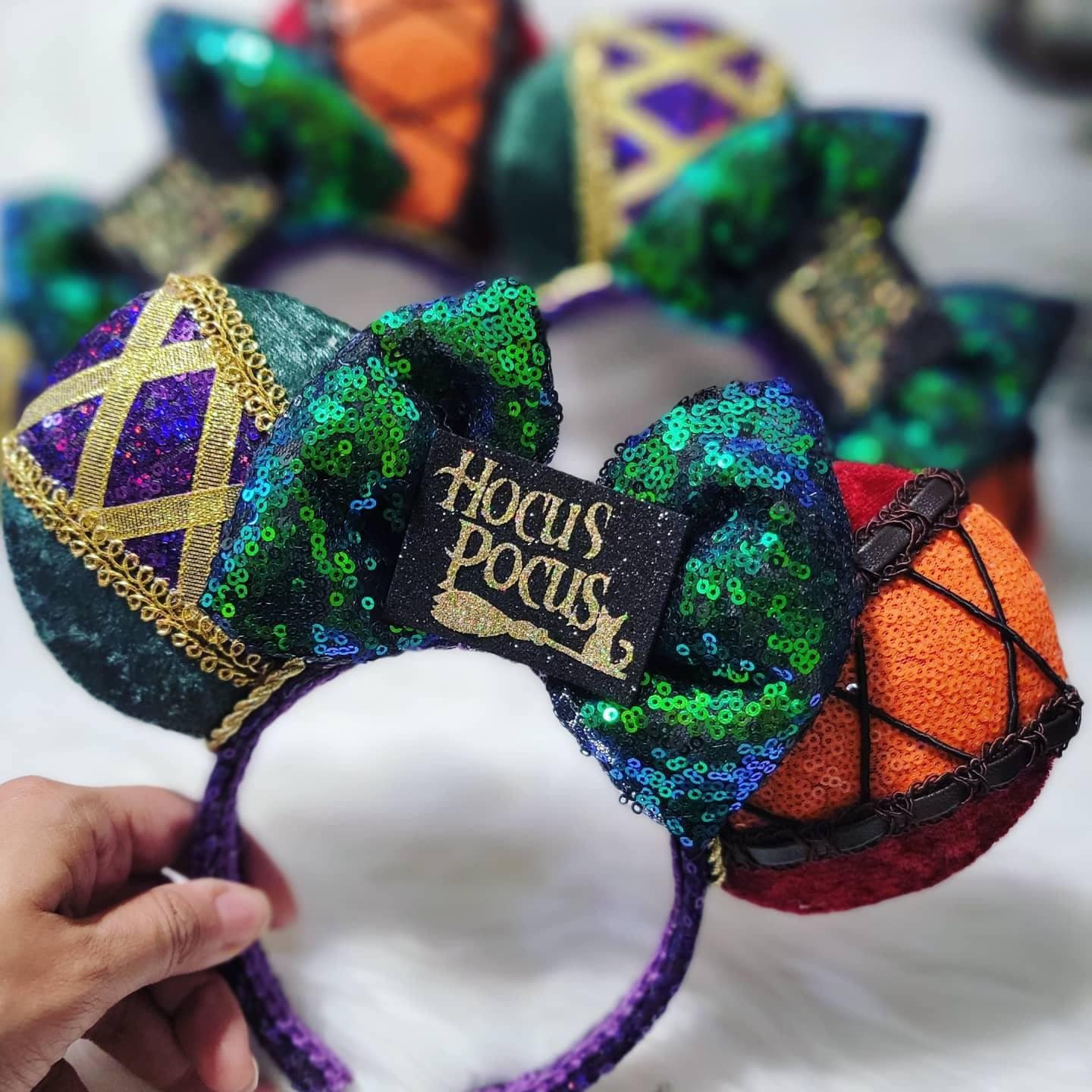 Hocus Pocus inspired ears, mouse ears, hocus pocus, halloween ears, headband | Etsy (Global)