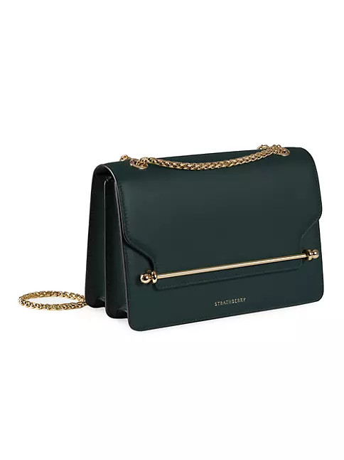 Strathberry East/Weast Leather Shoulder Bag | Saks Fifth Avenue