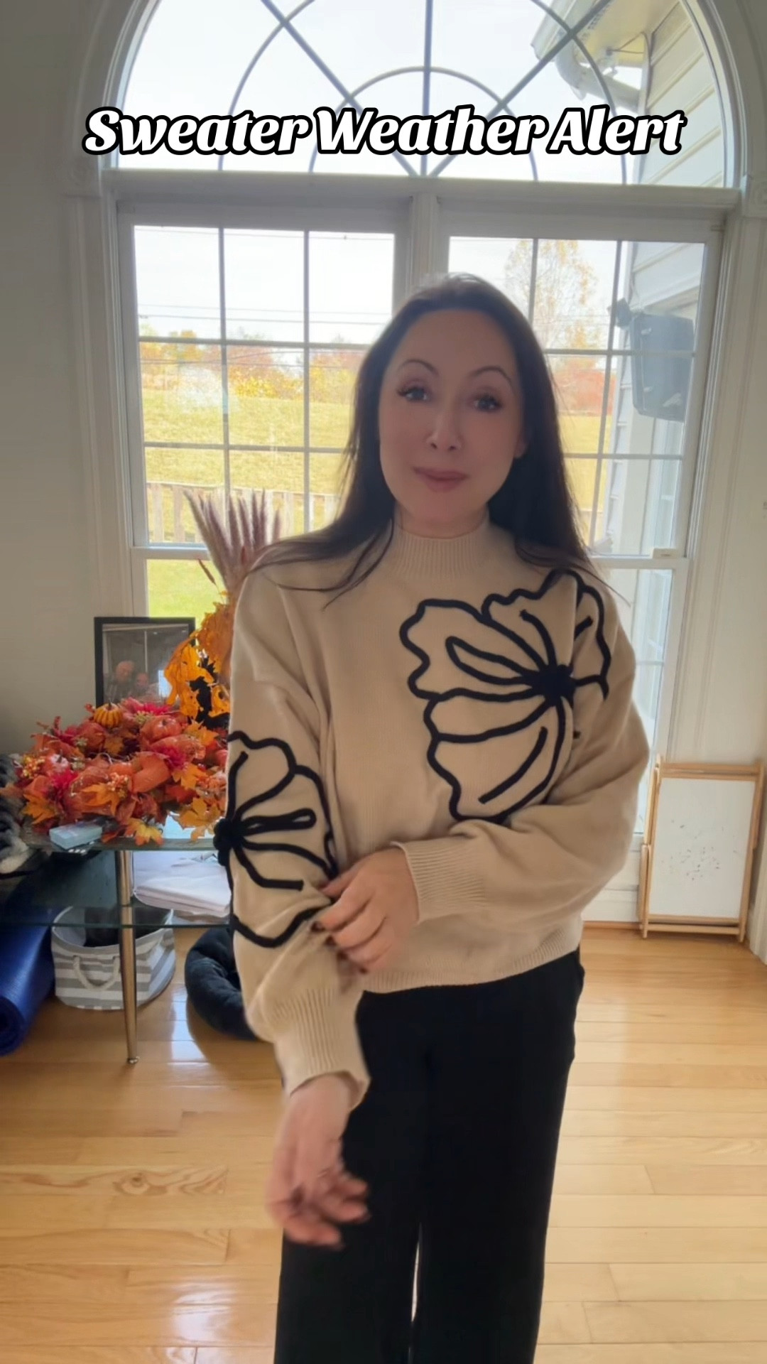 🌸✨ Embrace the beauty of nature with this  stunning 3D floral sweater! This captivating piece features intricate floral designs that add a touch of elegance to any outfit, making it perfect for both casual outings and special occasions. Crafted from soft, cozy fabric, it ensures comfort while keeping you stylish. Don’t miss out on this floral masterpiece—grab yours today and let your wardrobe bloom! 🌼💖 #FloralFashion #SweaterWeather #BloomingElegance

#LTKSeasonal #LTKVideo #LTKStyleTip