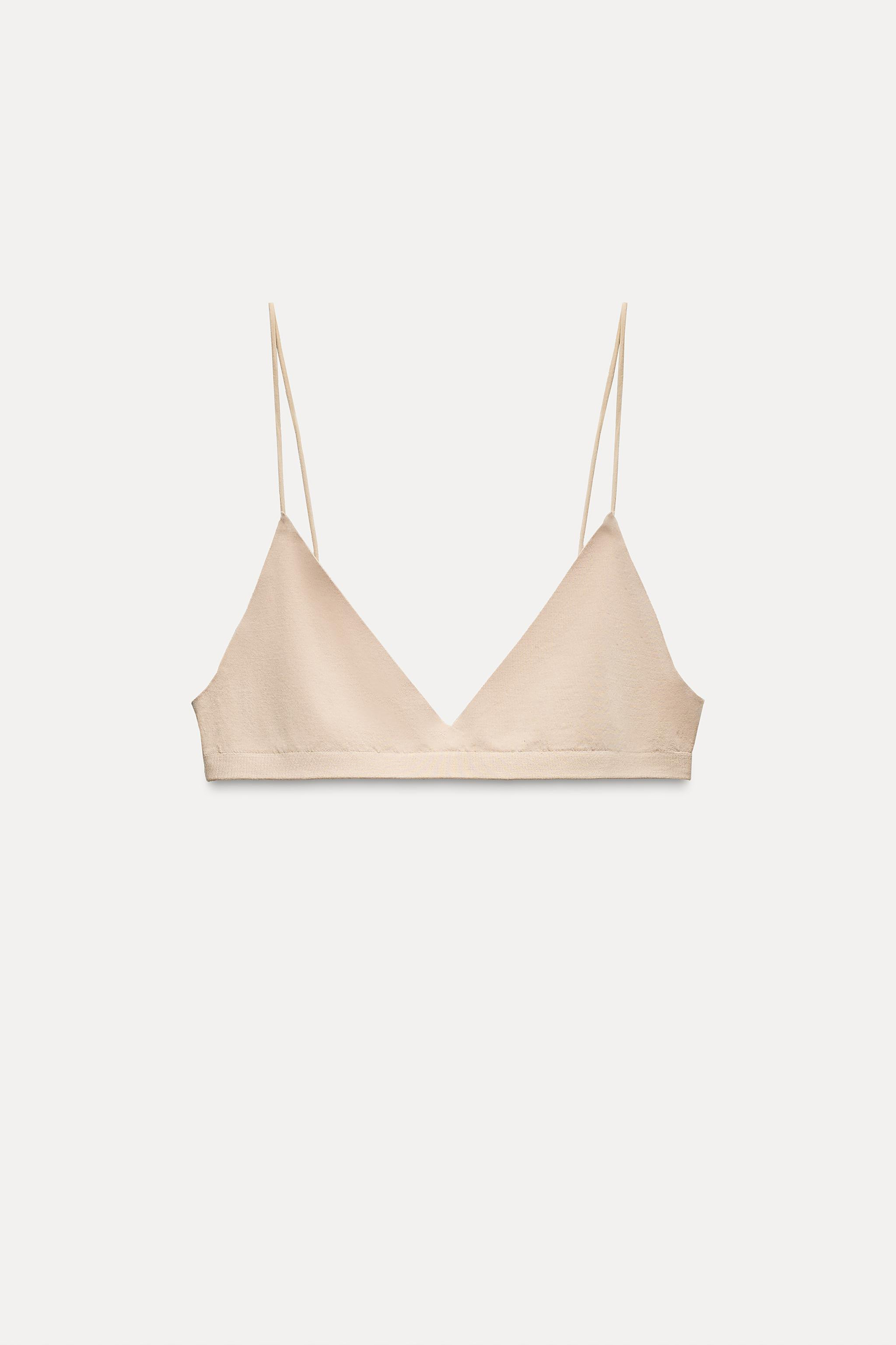 SEAMLESS STRAPPY BRA | Zara US