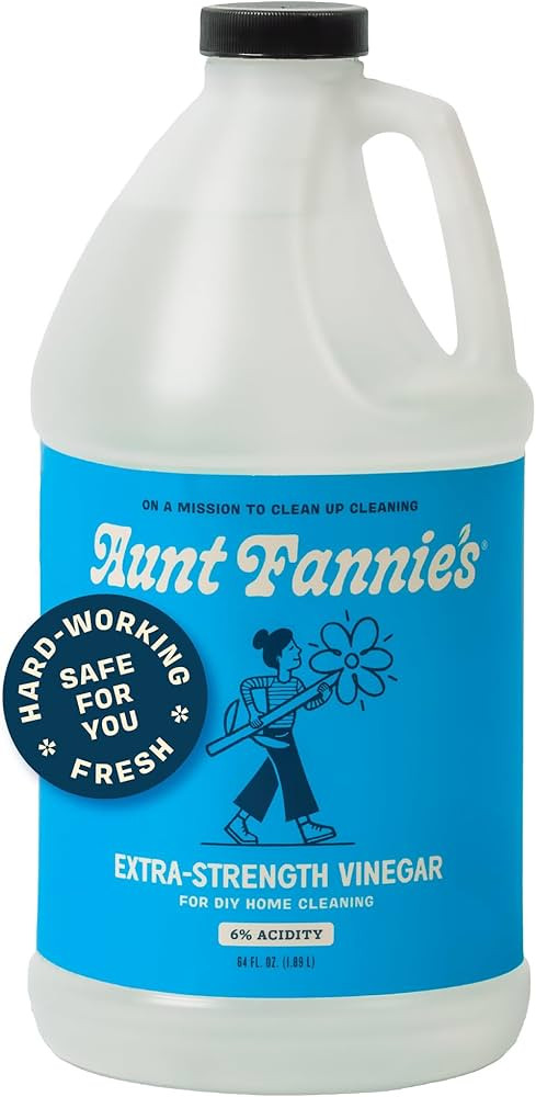Aunt Fannie's Extra Strength Cleaning Vinegar, 64 Ounce, Multipurpose Household Cleaner, No Added... | Amazon (US)