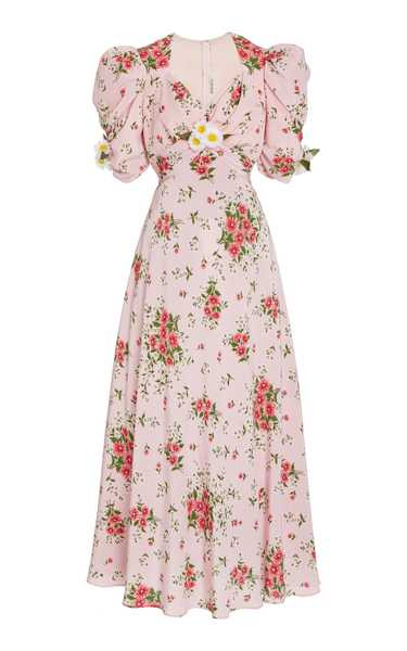 Daisy-Printed Silk Dress | Moda Operandi (Global)