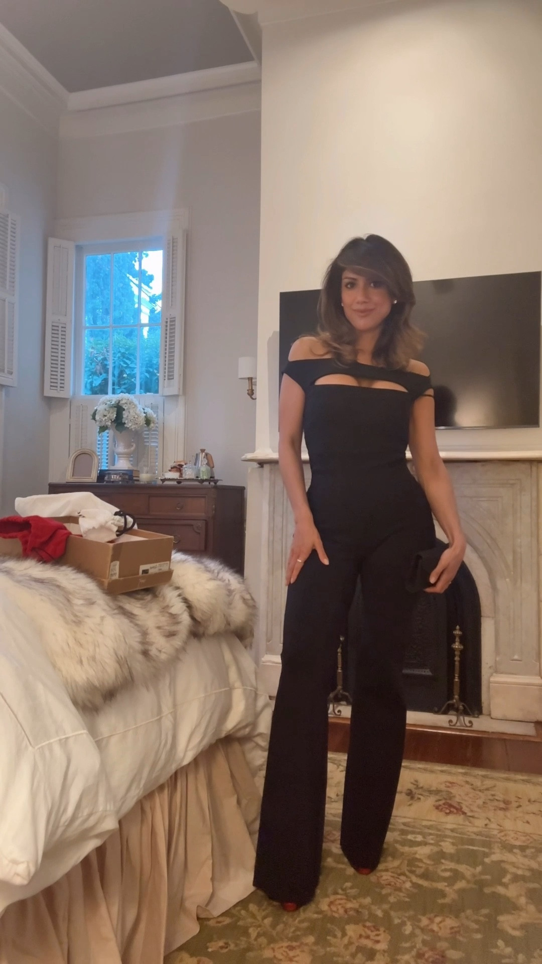 Girls night outfit, but everything is secondhand (except the diamonds)!

Jumpsuit: Chiara Boni La Petit Robe (search on DePop & RealReal—I saw so many dresses & jumpsuits from this brand for under $200!)

Shoes: Christian Louboutin

Bag: LK Bennett

Rings & earrings: Quince

Again, all secondhand except the jewelry. It’s totally possible to build a designer wardrobe by thrifting & shopping consignment online!

Tagging the exact jumpsuit an diamonds here, but search these brands on eBay, DePop, Real Real, Vestaire—to name a few! 


#LTKootd #LTKOver40 #LTKPetite