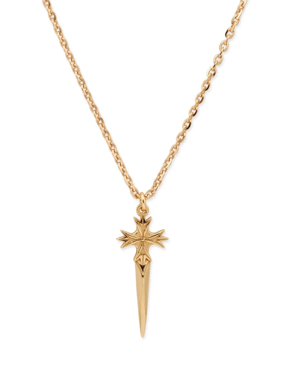 Emanuele Bicocchi dagger-pendant Necklace  | Gold | FARFETCH | Farfetch Global
