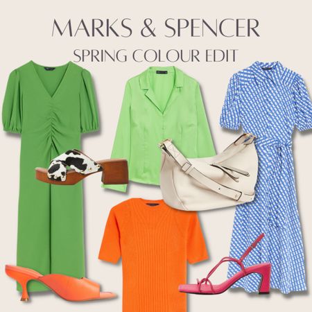 Bold colours and prints to look out for this spring at Marks & Spencer, these are a few of my faves! #spring #springoutfit #dopaminedressing #marksandspencer #springedit #teadresses #colourblocking

#LTKeurope #LTKFind #LTKSeasonal