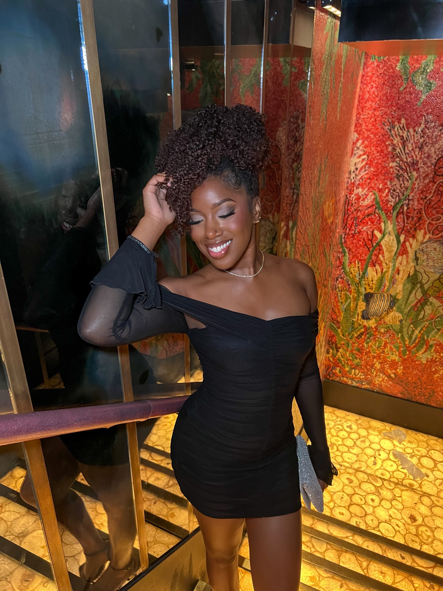 Sexy my off-shoulder dress
Mini black dress 
Long sleeve ruched bodycon mini dress 
Going out party dress 

#LTKSeasonal #LTKfindsunder100 #LTKSpringSale