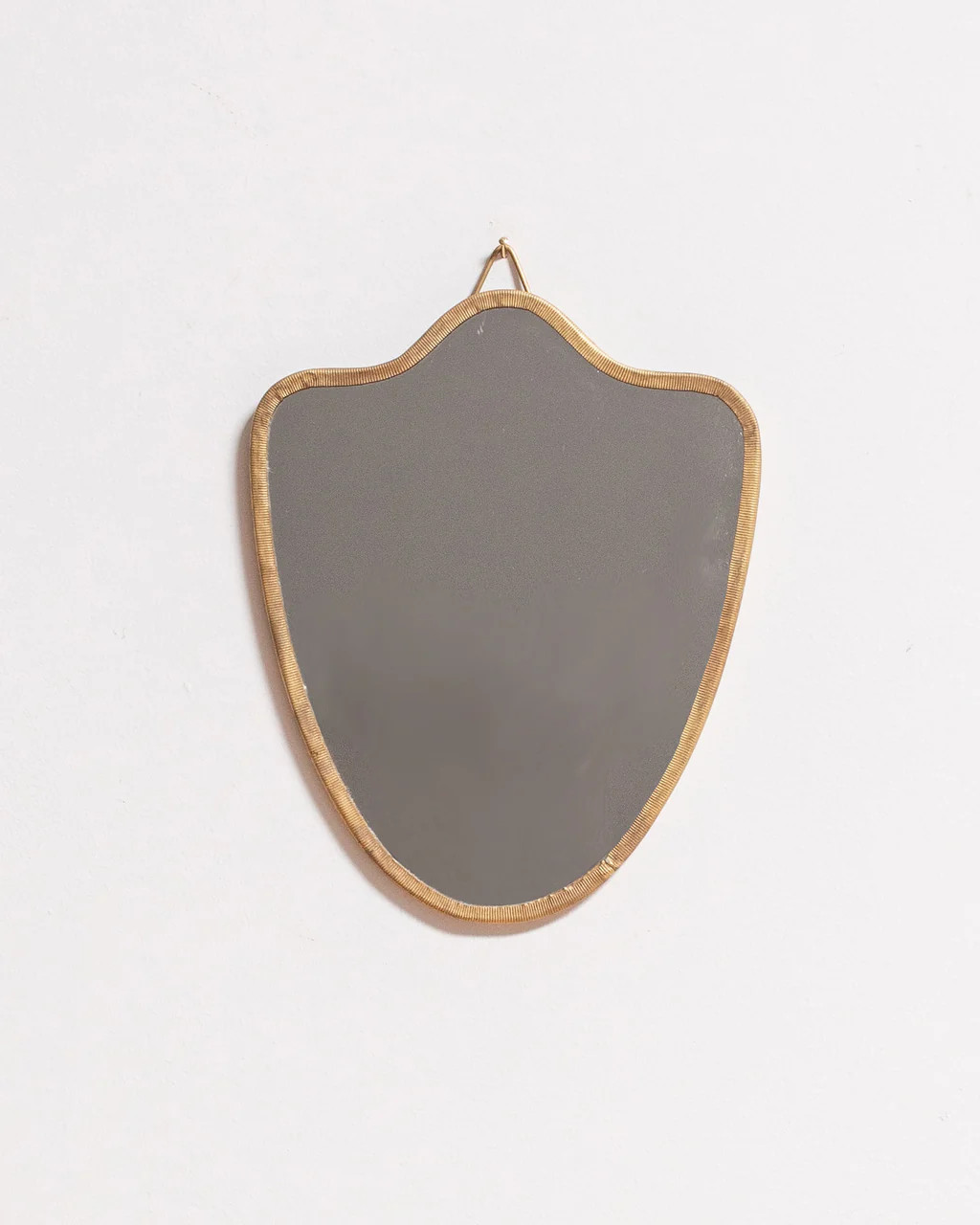 Petite Shield Mirror | The Vintage Rug Shop