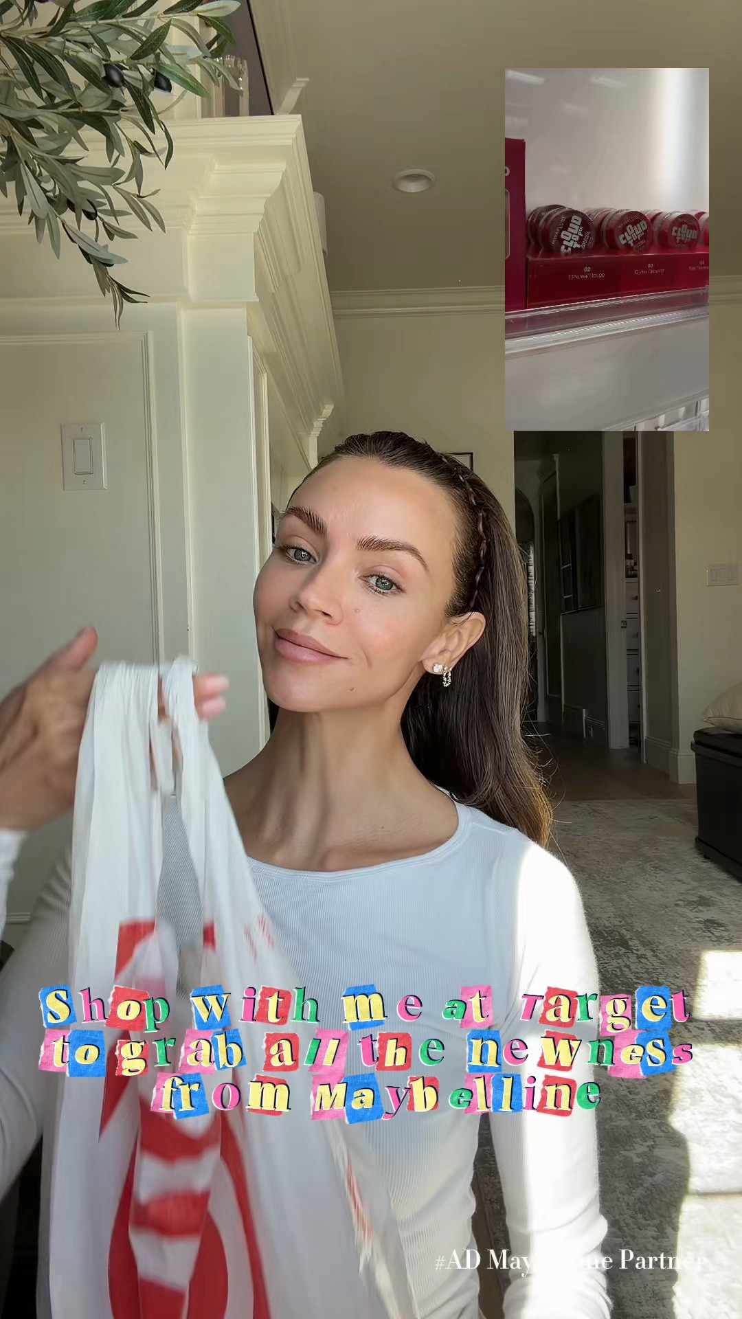 #ad #MaybellinePartner NEW @maybelline just dropped at @target and it’s GOOD good 🤍✨ Cloudtopia = the dreamiest blurred matte cheek + lip (10 shades and sooo pigmented).
Body Mascara = full-body volume + 24HR lift with that curve brush magic.
Lifter Foundation + Lifter Concealer = skincare + makeup in one (niacinamide, peptides, hyaluronic acid 👏)
Sky High Mascara = limitless length that stays weightless all day.
Everything is live now at Target.com and in stores 🛒💄
Run, don’t walk. @targetstyle #target #targetpartner @Shop.LTK #liketkit