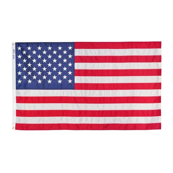 American Nylon Flag with Sewn Stripes and Embroidered Stars by Annin, 3’ x 5’ | Walmart (US)