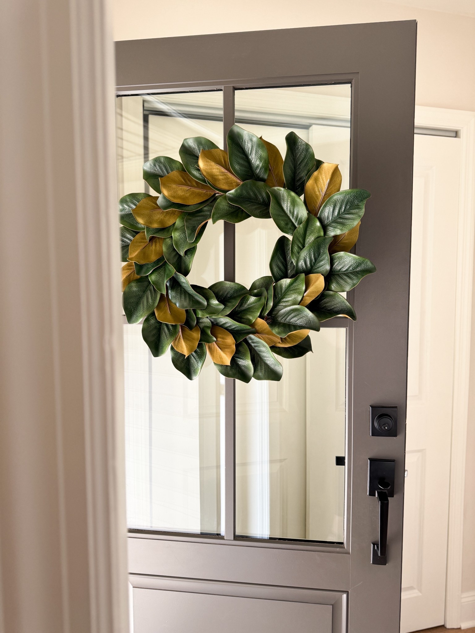 My all time favorite faux magnolia wreath from Amazon! Such great quality! 

#LTKSeasonal #LTKU #LTKHome