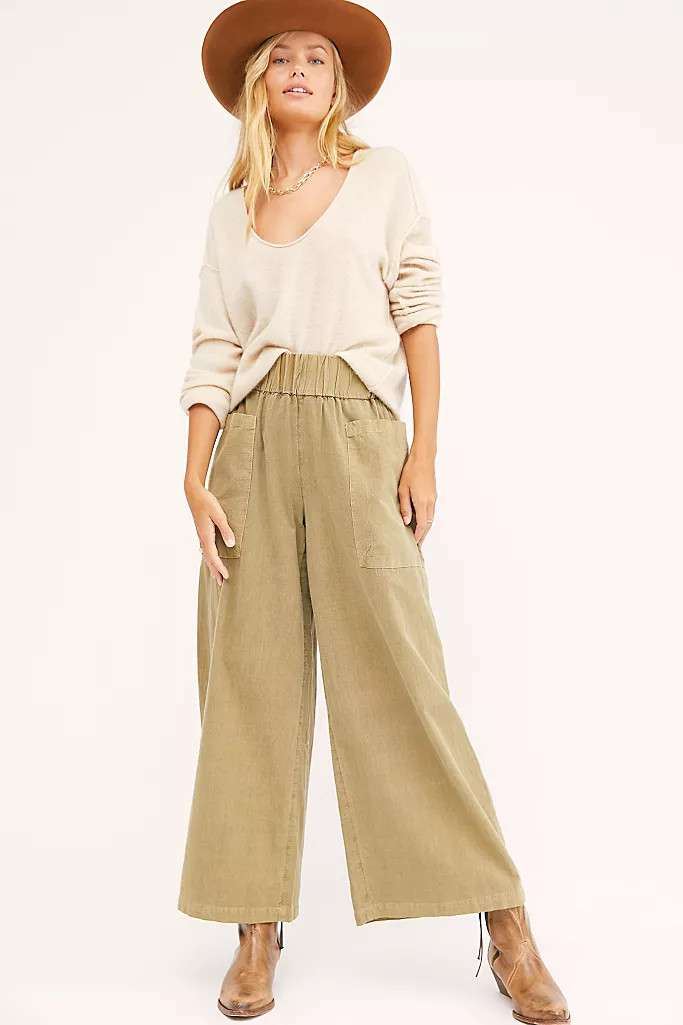 Cosmic Way's Wide Leg Pants | Free People (Global - UK&FR Excluded)