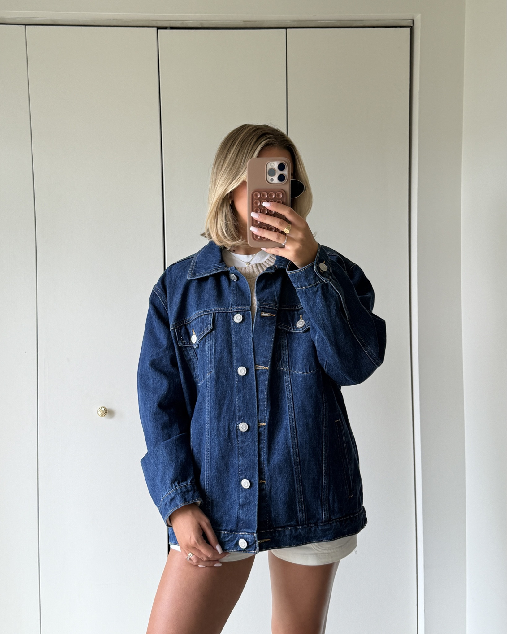 the cutest fall denim jacket 🧵

#LTKFindsUnder100 #LTKSeasonal #LTKStyleTip