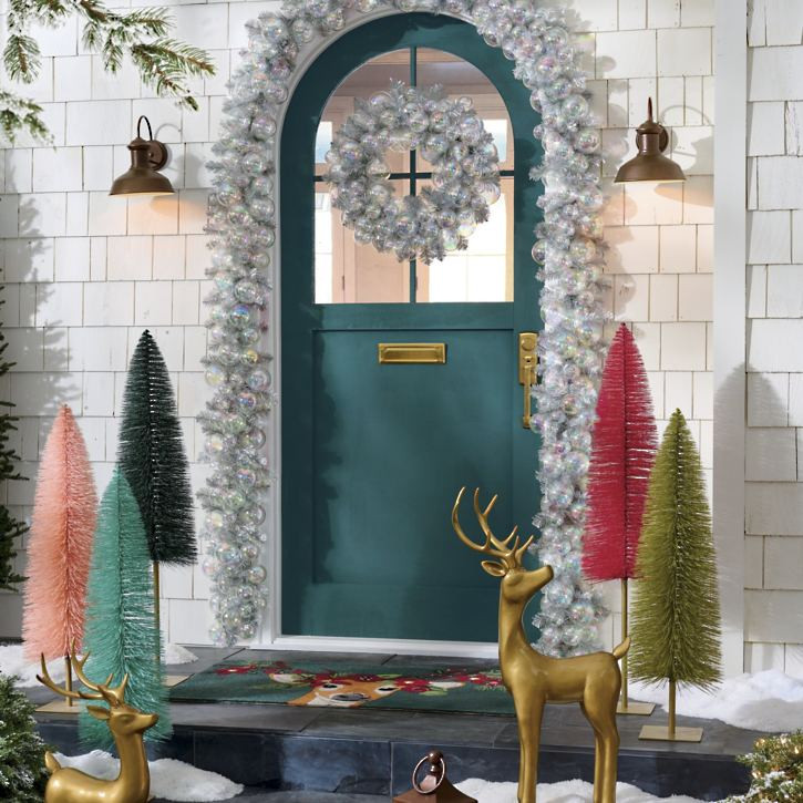 Adjustable Bottle Brush Trees | Grandin Road | Grandin Road