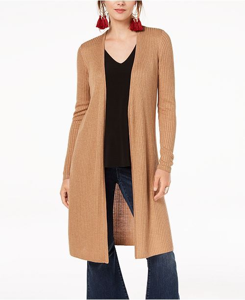 I.N.C. Ribbed Duster Cardigan, Created for Macy's | Macys (US)