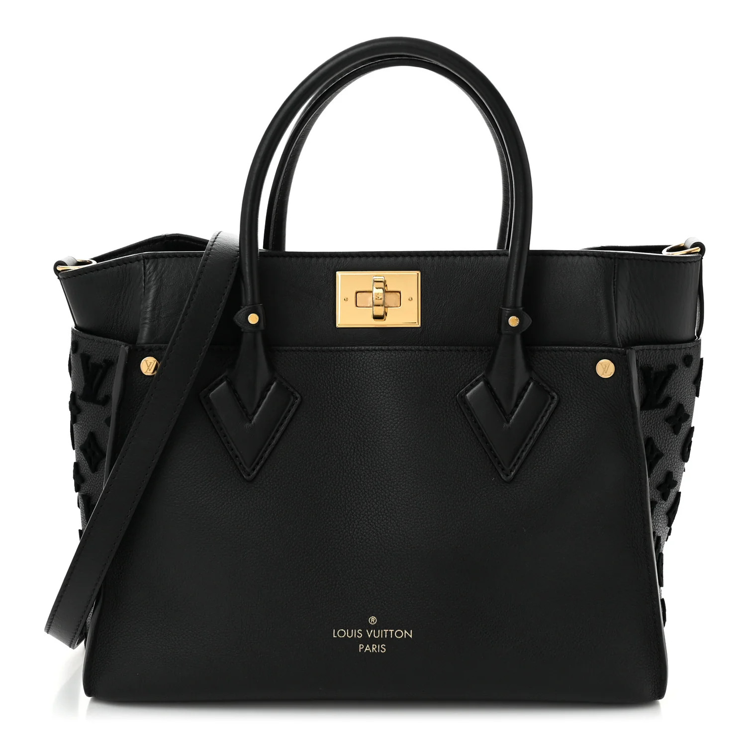 Louis Vuitton Calfskin Monogram Tufting On My Side Black 1690549 | FASHIONPHILE (US)