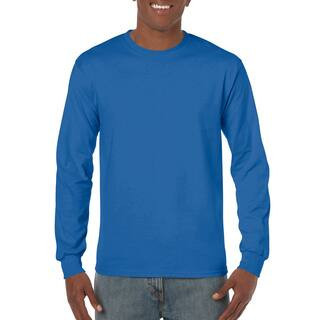 Gildan® Long Sleeve Crew Neck Adult T-Shirt in Royal | X-Large | Michaels® | Michaels Stores