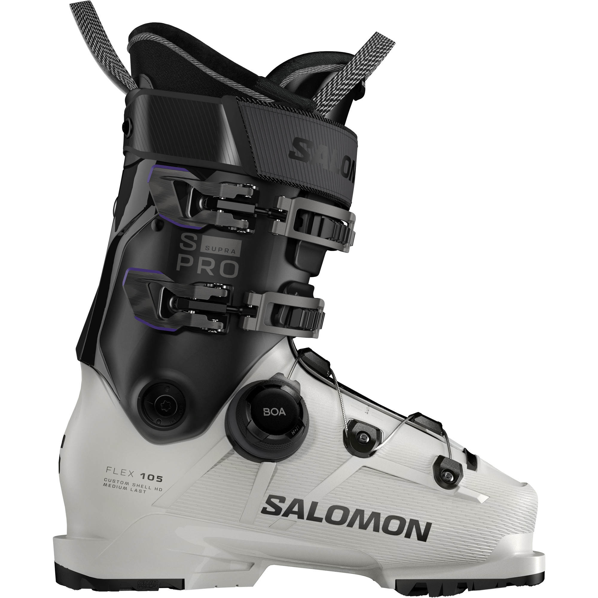 Salomon - Alpine Boots S/Pro Supra BOA 105 W GW - 26/26.5 - Gray Aurora / Black | Salomon - US