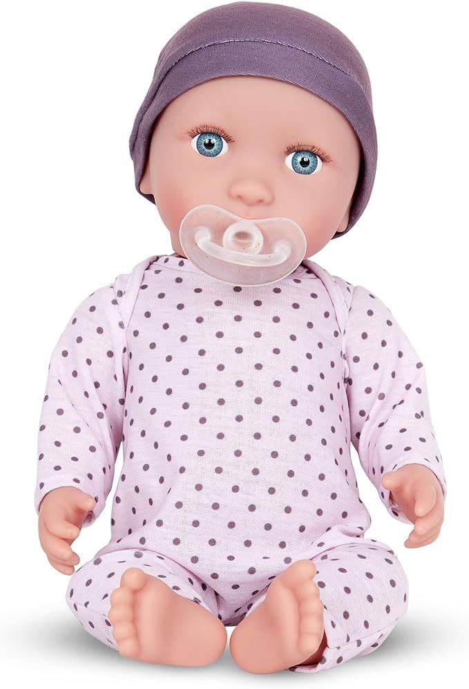 Babi by Battat – 14-inch Newborn Baby Doll – Blue Eyes & Medium-Light Skin Tone – Soft Body... | Amazon (US)