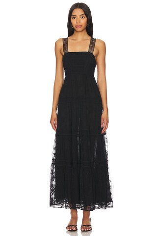 Tularosa Kylie Maxi Dress in Black from Revolve.com | Revolve Clothing (Global)