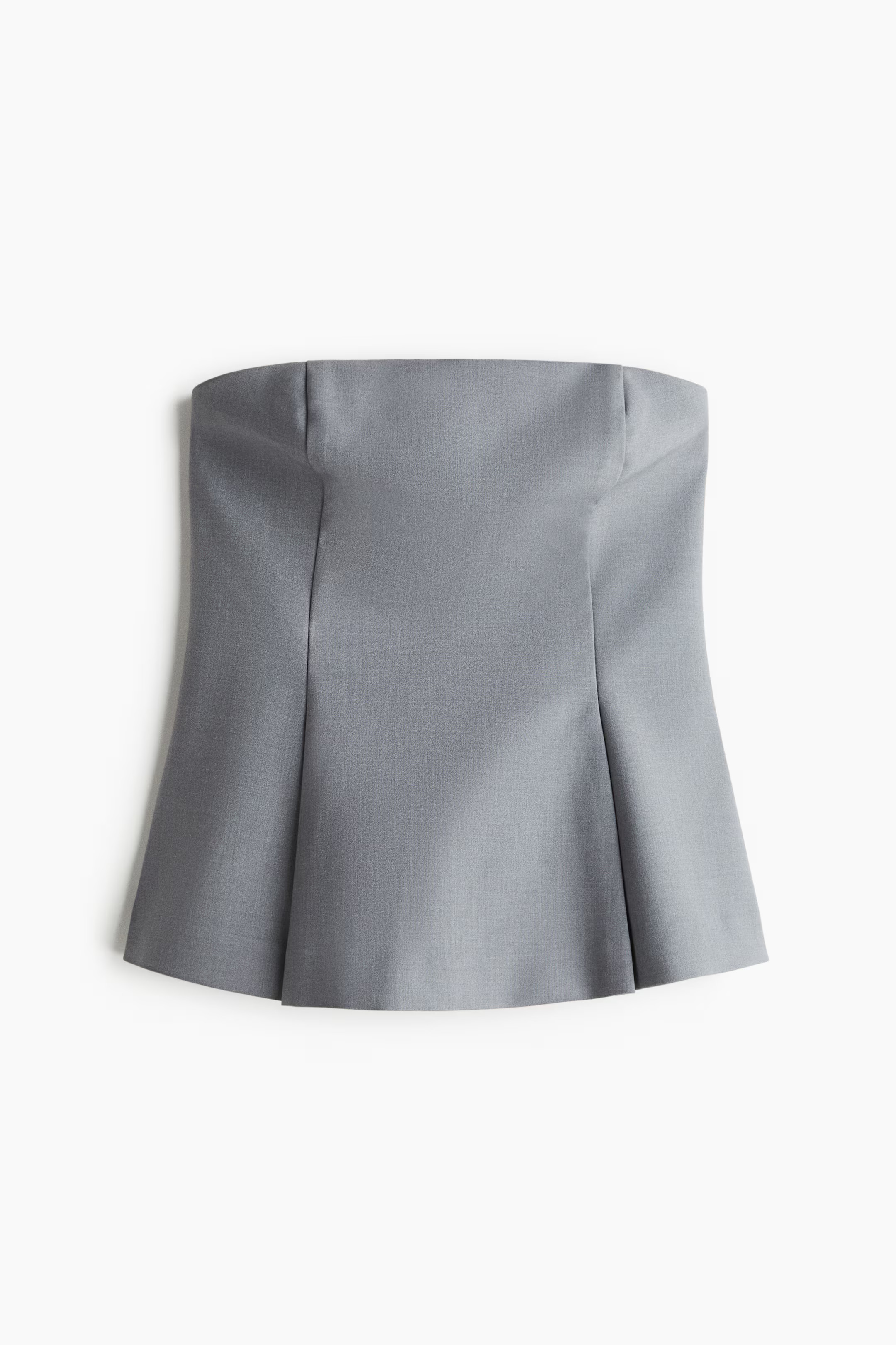 Flared bustier top | H&M (FR, IT, ES, PT, BE)